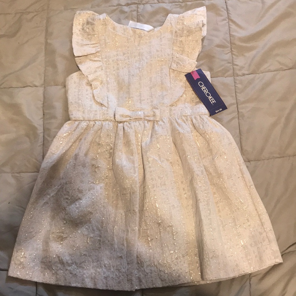 Fancy gold dress
